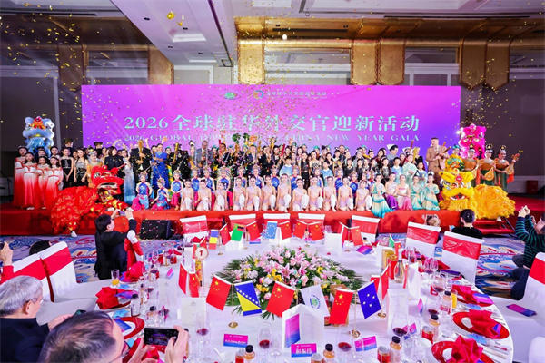 画家石云峰受邀参加“2026全球驻华外交官迎新活动”