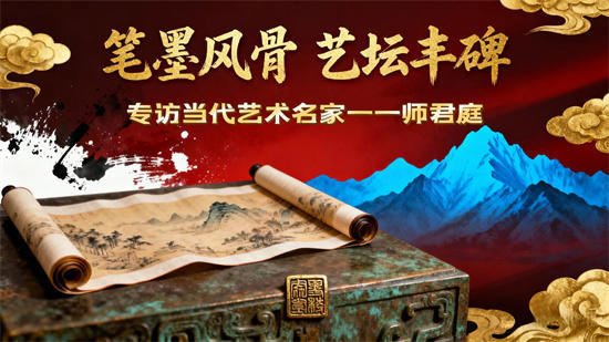 笔墨风骨 艺坛丰碑——专访当代书法名家师君庭