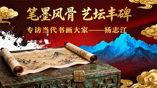 笔墨风骨 艺坛丰碑——专访当代艺术名家杨志江