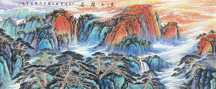 「重彩丹青·时空对话」——师文娟荣宝斋2024年春季特展