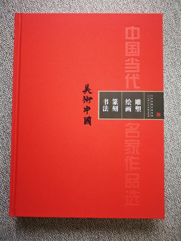 谭文贵书法作品入编《美术中国—中国当代名家作品选》