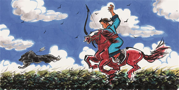 策马扬鞭自奋蹄——仇立权马年主题作品展开展