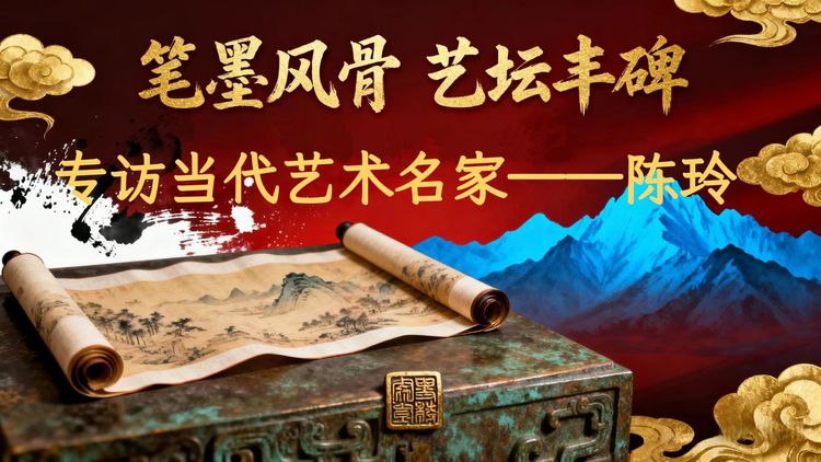 笔墨风骨 艺坛丰碑——专访当代艺术名家陈玲