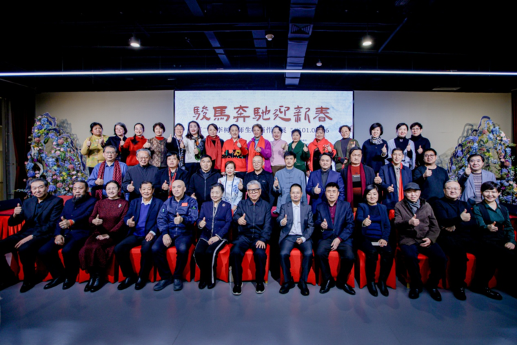 齐白石传人--李树宝师徒第二届绘画作品联展