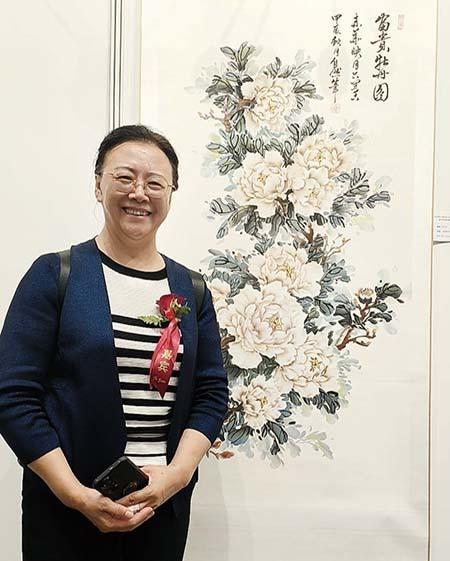 双杰挥毫绘芳华 会派牡丹绽新姿态：艺术家朱玉杰 张艳杰献礼2026新春名家展