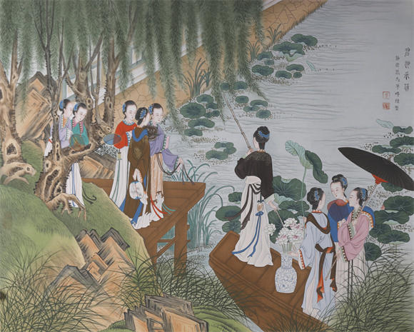 亿级竞逐·中国最贵女画家——马宁晞的市场传奇