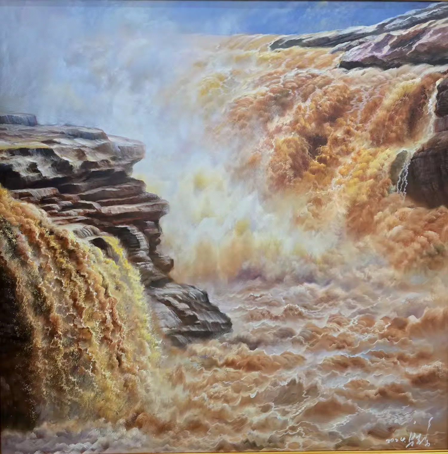 色彩铸魂，润格显艺 —— 油画家梁静作品价值指南