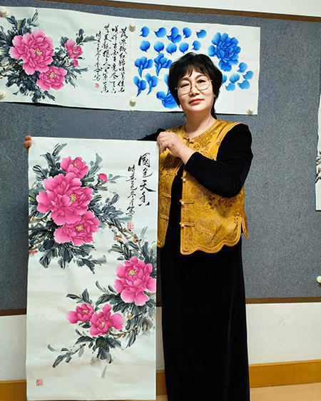 国色入新居 天香润雅室：艺术家舒东菊 常玉娥2026新春展作品展示