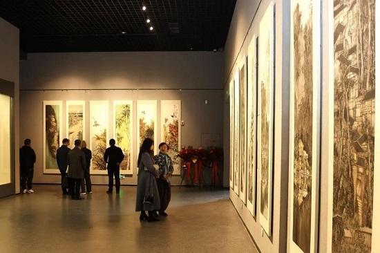 著名国画艺术家姚子通先生国画作品《国色天香》作品馆藏信息