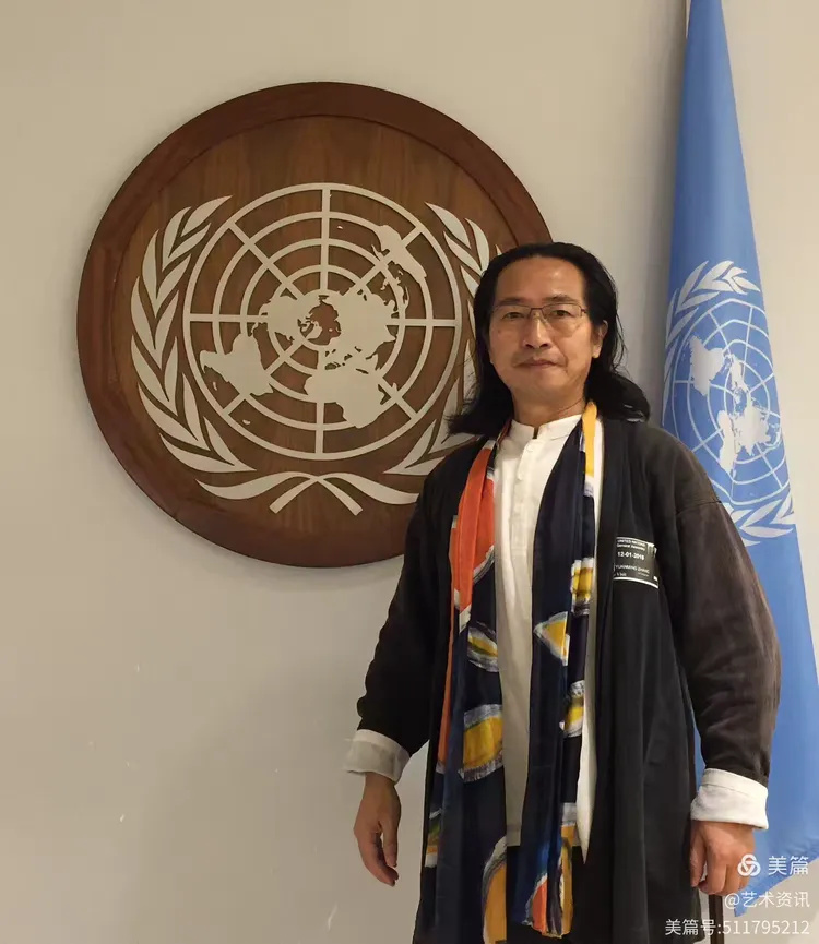 以藝術為舟，載道前行的文化巨擘——張元明靈性藝術作品