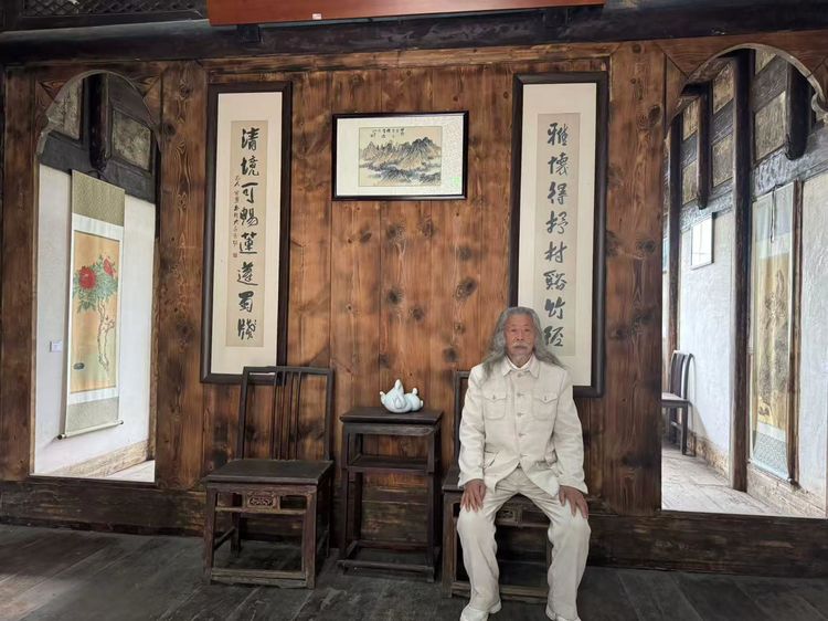 画家周吉文——张大千唯一在世亲传最小徒儿