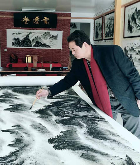 文化兴邦 一马当先：书画艺术家方勇 苟中元2026新春展作品展