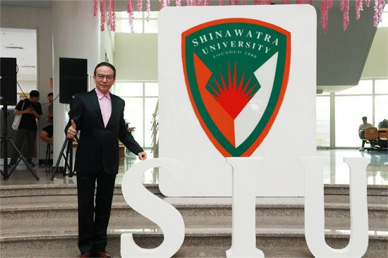 陈汉江去泰国西那瓦国际大学参加授聘仪式并进行中泰学术交流