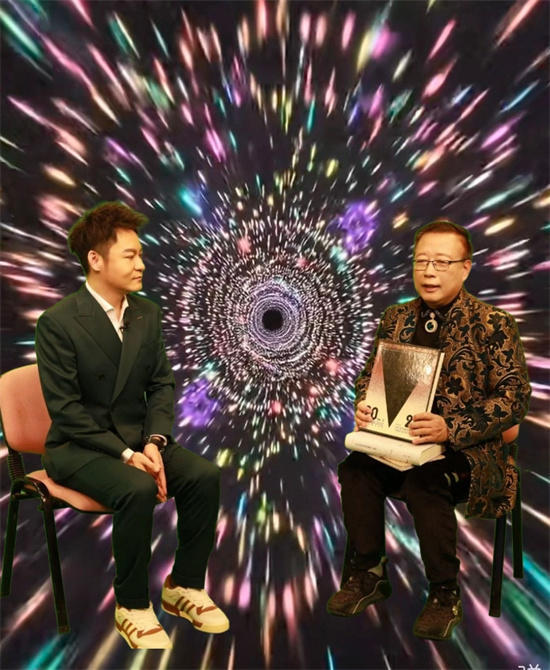 玄石翁张明接受北京广播电视台采访