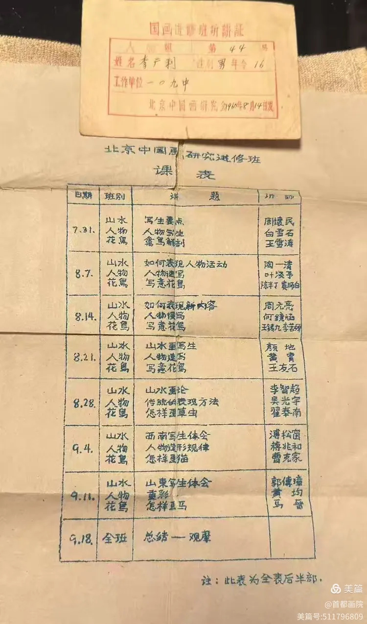 中国国家画院——画家李广利