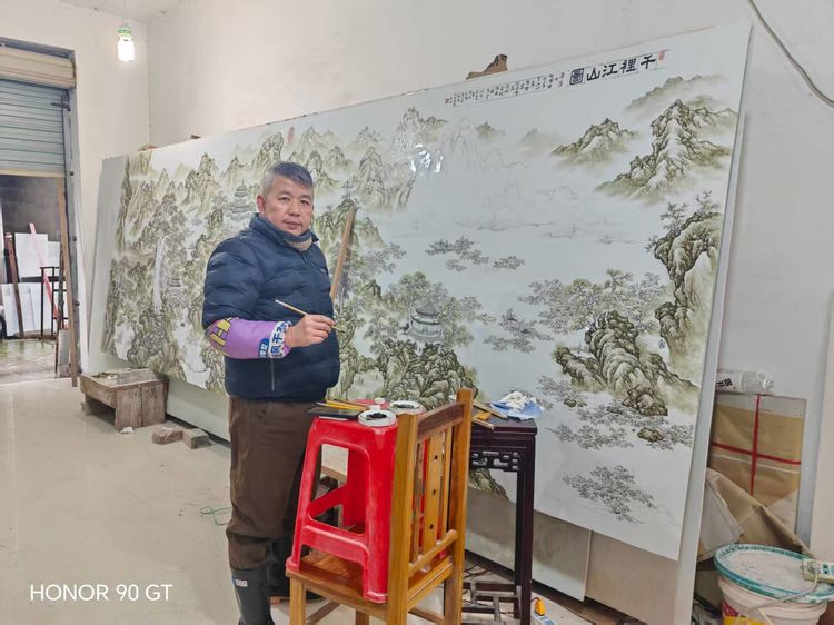 笔绘山河，瓷载风华｜艺术家付德保