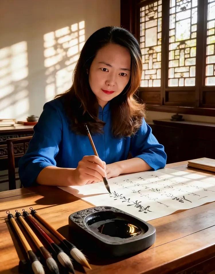 中国实力派著名书法家韩丽丽——书法作品鉴赏【人物艺术专访】