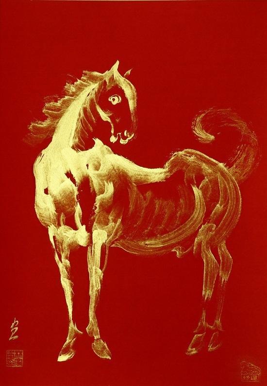 ‌林家卫笔下的马：跃然纸上的豪情与灵韵‌