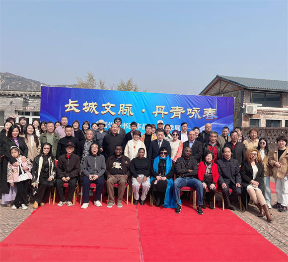 青少年画家辛夷瑞麟受邀参加“长城文脉•丹青咏春”—全国优秀书画作品展