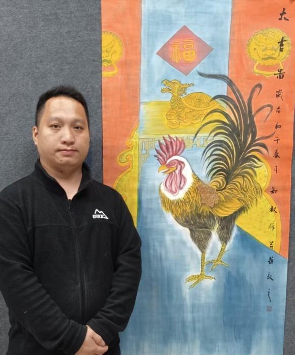 当代工笔花鸟与民俗吉祥画创作者——黄知权