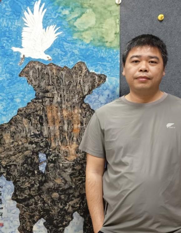 当代实力派重彩山水画家——周四平