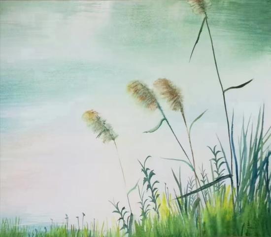 评王徵明水意画《静静的河岸》斩获柏林双年展银钥匙奖