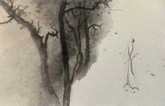王玫梅画评专栏 清虚之境——再读跃鹏兄水墨小品