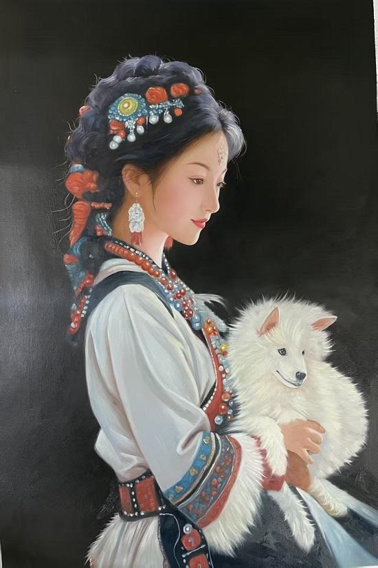 周曦斩获柏林国际艺术双年展金钥匙奖 作品《卓玛》惊艳国际艺术赛场