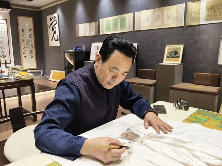 禅意画家王殿怀作品荣获2026年柏林国际艺术双年展金钥匙奖