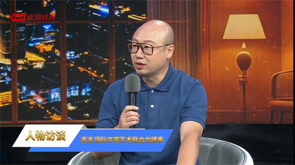 南宋院体画传承人——画家清波受邀北京电视台人物专访