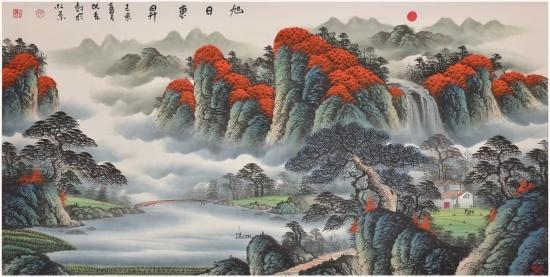 山水拍卖创新高 红色文化世代传——画家伏春树