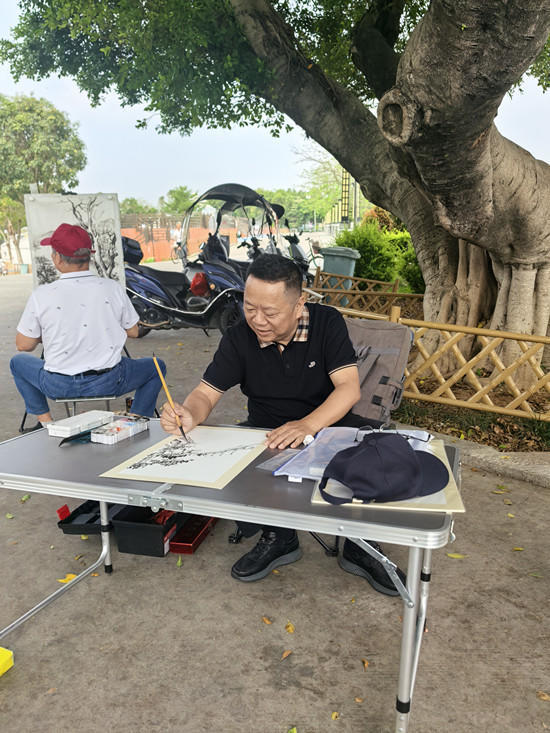 潮汕翰墨翘楚 普宁国画名家陈炎从