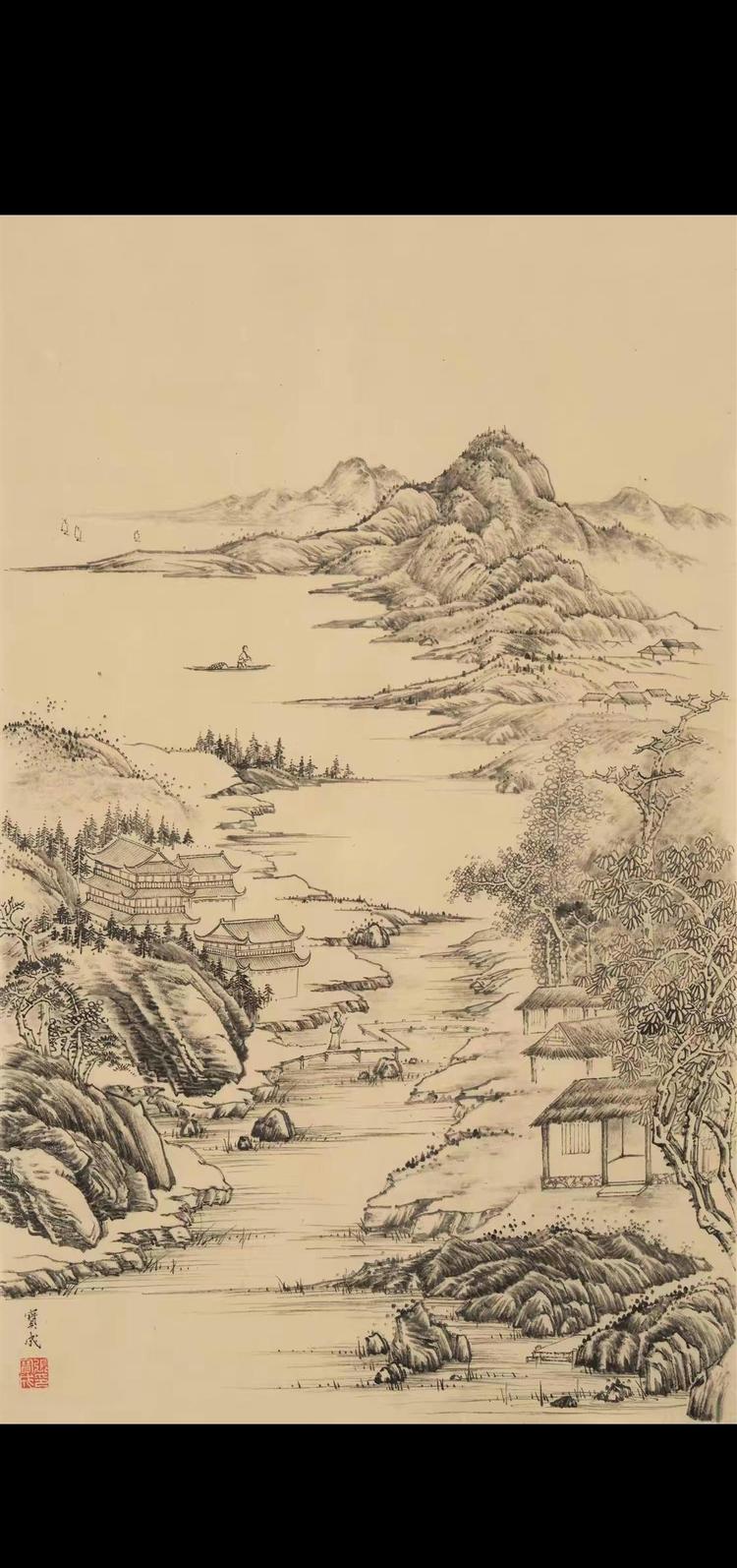 师古藏韵•丘壑寄情——张宝成仿古山水画的守正与意蕴