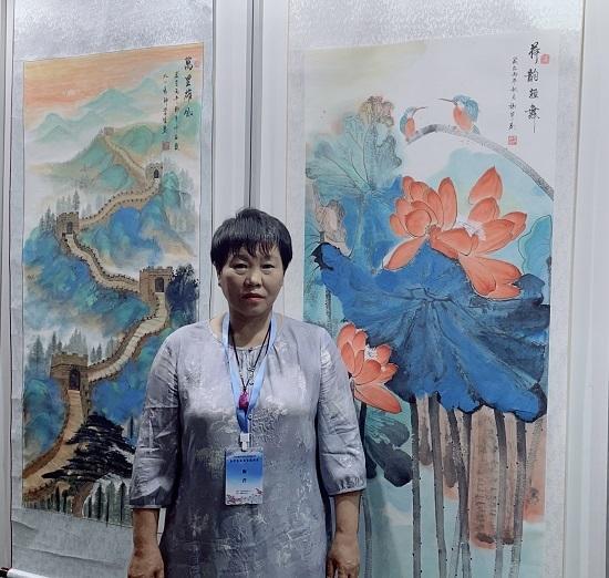 笔墨绘长城 丹青忆长征 —— 谢芹献礼长征胜利九十周年