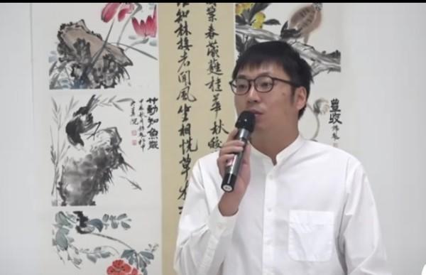 赖晨岳一一参加中央美术学院大写意花鸟国画作品学术展实况