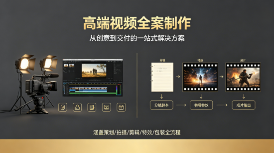 保定高端视频全案制作 腾龙央视级画质赋能政企个人品牌
