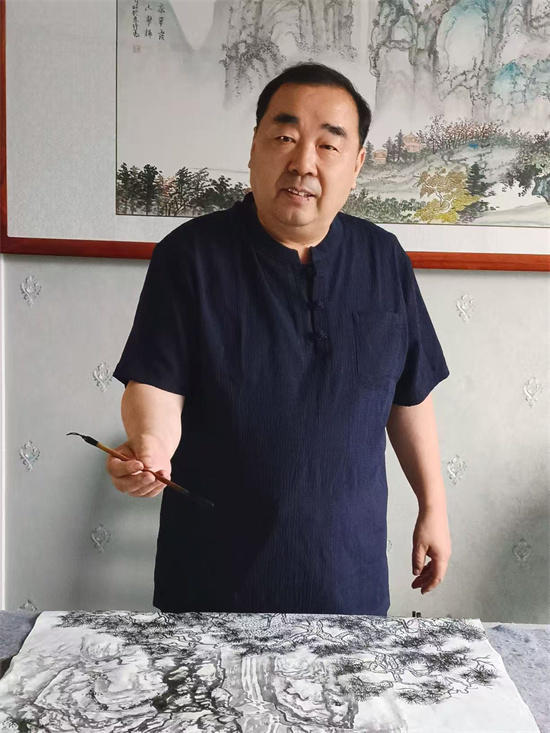 画家闫军｜喜获文化领域重磅荣誉 深耕传统翰墨传薪