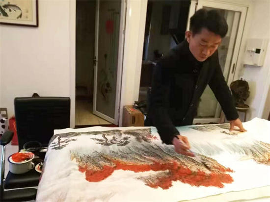师法自然 墨写荆楚——山水画家刘家元作品风采