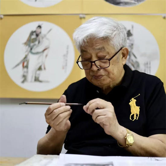 笔墨寄情｜著名人物画家聂秀公：执守丹青，传承书画文脉