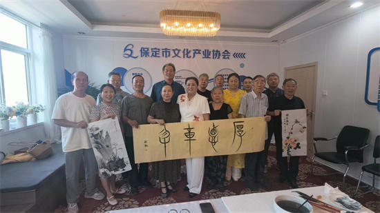 翰墨聚知音 雅集启新章｜保定市文化产业协会每周一书法交流活动常态化开展