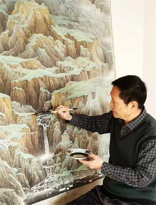 情满双节 丹青颂华章，著名画家陈国义演绎东方传统艺术神韵