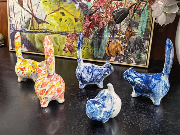 新品发售｜刘庆广 · 有财猫系列限量陶瓷