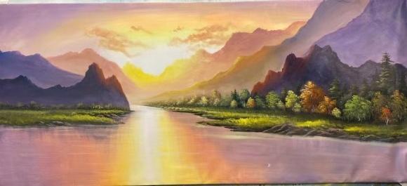 人民艺术家马翰刀画系列作品申报出境进入国际拍卖联展