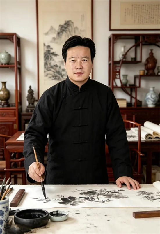 中国实力派著名书画家蒋守华——书画作品鉴赏【人物艺术专访】