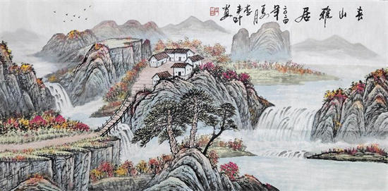 恭贺李丰叶作品在香港康乾拍卖公司拍卖会落锤成交