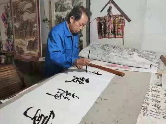当代著名画家陈祖明丨醉墨淋漓，情系山水凝笔端