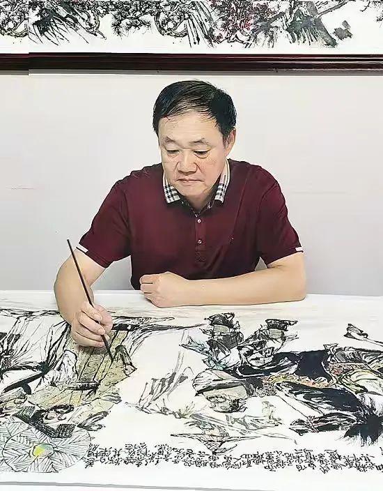 蛇舞新篇绘，祥光映梦圆丨书画家吴建平祝您新春大吉