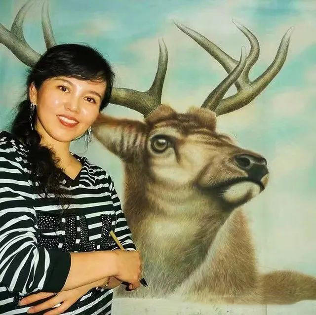 闪耀中华盛世名家——鹿画家潘红