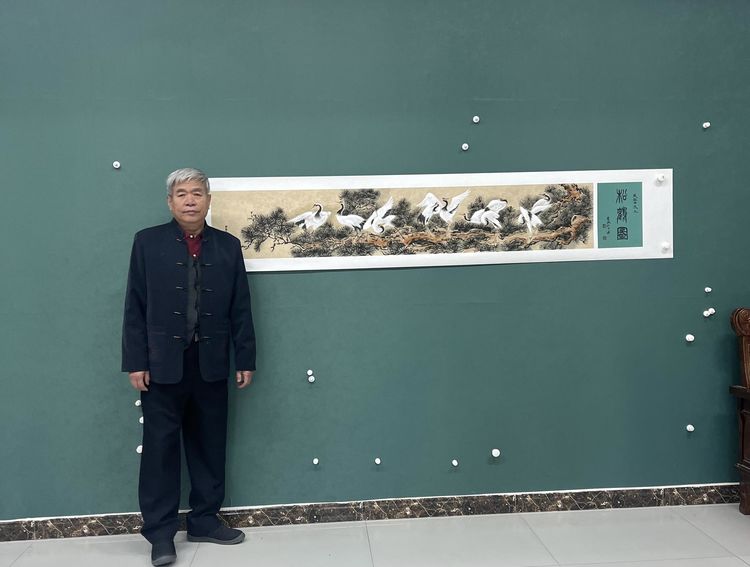 绢本巨匠杨慧鹏