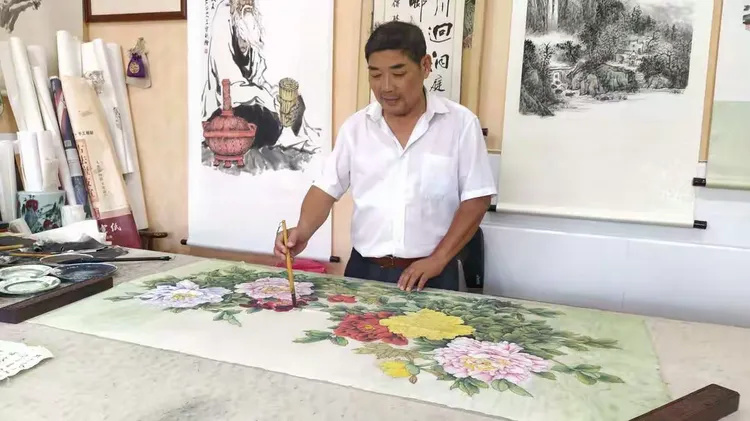 中国当代著名画家周开勤丨色彩浓郁，意境独特